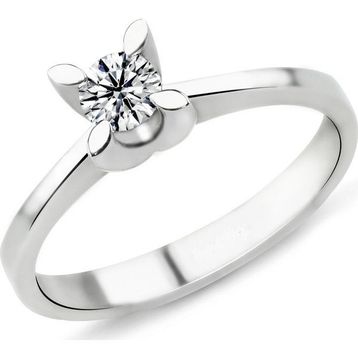 Harem Altın PR293 0.39 ct E Renk Hrd Sertifikalı Pırlanta Tektaş Yüzük