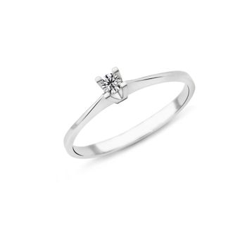 Harem Altın PR298 0.10 ct E Renk Pırlanta Tektaş Yüzük