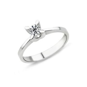 Harem Altın PR3 0.31 ct F Renk Hrd Sertifikalı Pırlanta Tektaş Yüzük