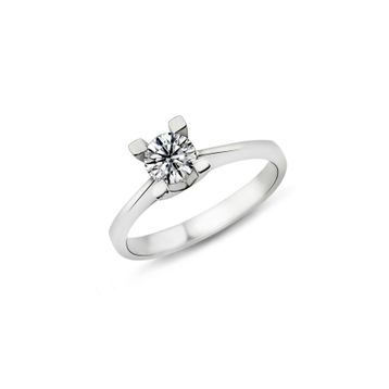 Harem Altın PR313 0.43 ct D Renk Hrd Sertifikalı Pırlanta Tektaş Yüzük