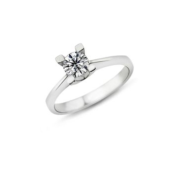Harem Altın PR317 0.43 ct E Renk Hrd Sertifikalı Pırlanta Tektaş Yüzük