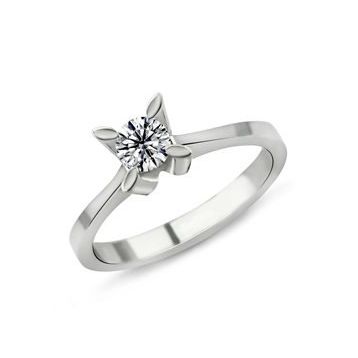 Harem Altın PR322 0.53 ct G Renk Hrd Sertifikalı Pırlanta Tektaş Yüzük
