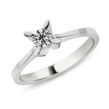 Harem Altın PR328 0.38 ct G Renk Hrd Sertifikalı Pırlanta Tektaş Yüzük
