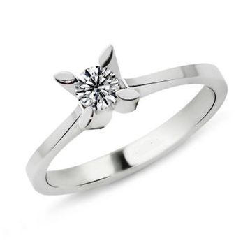 Harem Altın PR328 0.38 ct G Renk Hrd Sertifikalı Pırlanta Tektaş Yüzük