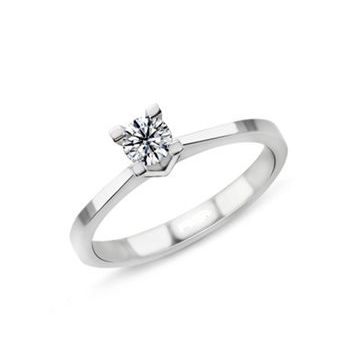 Harem Altın PR329 0.31 ct D Renk Hrd Sertifikalı Pırlanta Tektaş Yüzük