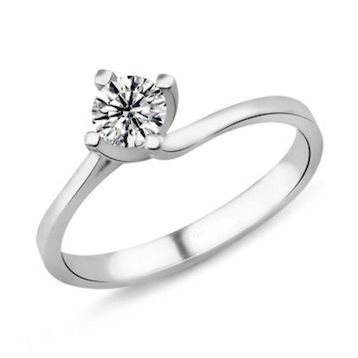 Harem Altın PR332 0.44 ct G Renk Hrd Sertifikalı Pırlanta Tektaş Yüzük