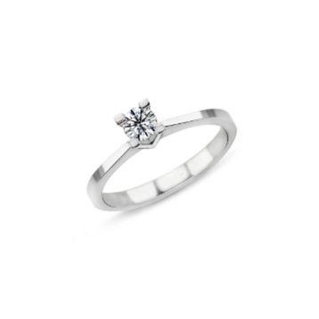 Harem Altın PR335 0.32 ct D Renk Hrd Sertifikalı Pırlanta Tektaş Yüzük