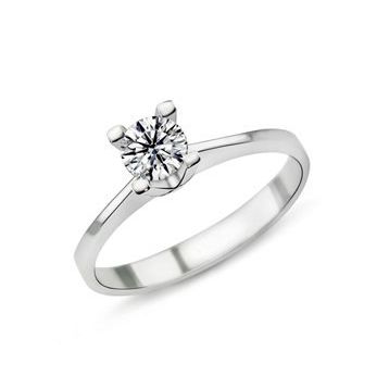 Harem Altın PR351 0.48 ct D Renk Hrd Sertifikalı Pırlanta Tektaş Yüzük