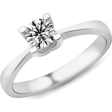 Harem Altın PR354 0.51 ct D Renk Hrd Sertifikalı Pırlanta Tektaş Yüzük