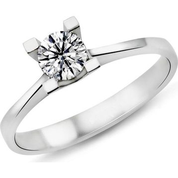 Harem Altın PR386 0.53 ct D Renk Hrd Sertifikalı Pırlanta Tektaş Yüzük