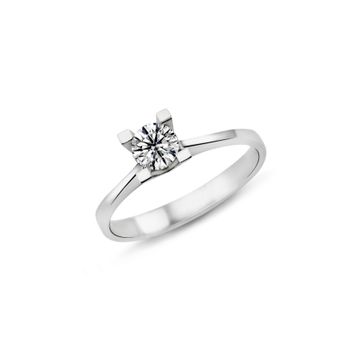Harem Altın PR386 0.53 ct D Renk Hrd Sertifikalı Pırlanta Tektaş Yüzük