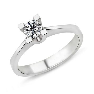 Harem Altın PR399 0.49 ct D Renk Hrd Sertifikalı Pırlanta Tektaş Yüzük