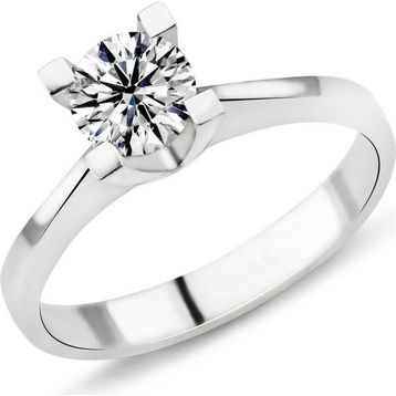 Harem Altın PR401 0.71 ct D Renk Hrd Sertifikalı Pırlanta Tektaş Yüzük