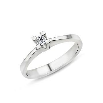 Harem Altın PR403 0.19 ct E Renk Pırlanta Tektaş Yüzük