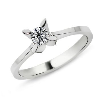 Harem Altın PR405 0.62 ct D Renk Hrd Sertifikalı Pırlanta Tektaş Yüzük