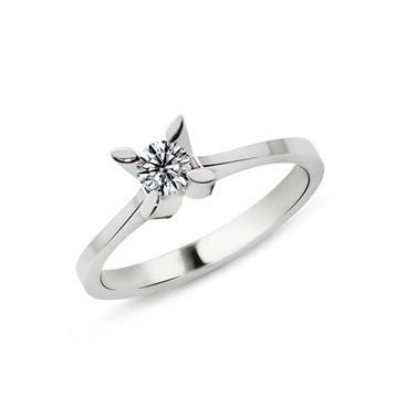 Harem Altın PR405 0.62 ct D Renk Hrd Sertifikalı Pırlanta Tektaş Yüzük