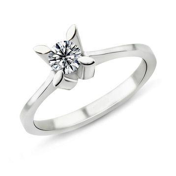 Harem Altın PR408 0.48 ct F Renk Hrd Sertifikalı Pırlanta Tektaş Yüzük