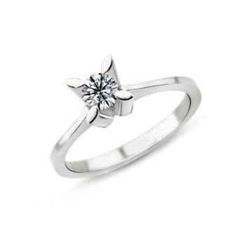 Harem Altın PR408 0.48 ct F Renk Hrd Sertifikalı Pırlanta Tektaş Yüzük