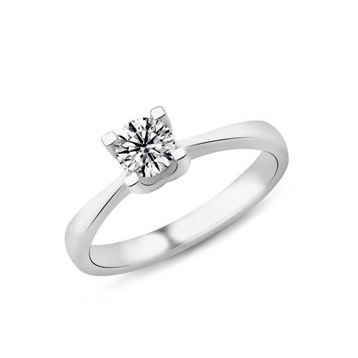 Harem Altın PR415 0.47 ct D Renk Hrd Sertifikalı Pırlanta Tektaş Yüzük