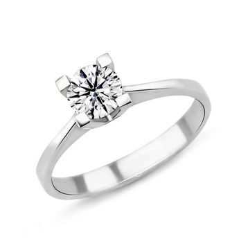Harem Altın PR419 0.72 ct D Renk Hrd Sertifikalı Pırlanta Tektaş Yüzük