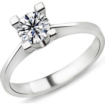 Harem Altın PR436 0.62 ct G Renk Hrd Sertifikalı Pırlanta Tektaş Yüzük
