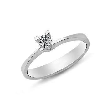 Harem Altın PR450 0.23 ct F Renk Pırlanta Tektaş Yüzük
