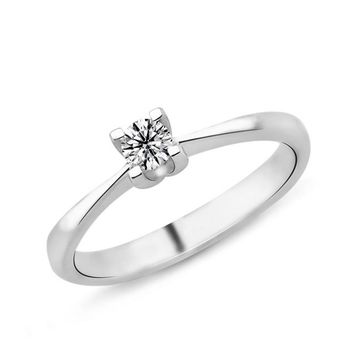 Harem Altın PR455 0.23 ct E Renk Pırlanta Tektaş Yüzük