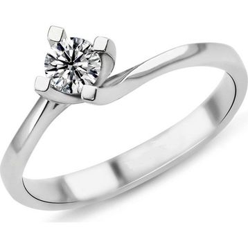Harem Altın PR46 0.38 ct D Renk Hrd Sertifikalı Pırlanta Tektaş Yüzük