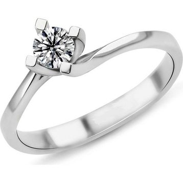Harem Altın PR46 0.38 ct D Renk Hrd Sertifikalı Pırlanta Tektaş Yüzük
