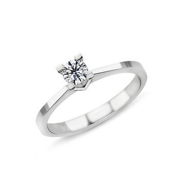 Harem Altın PR466 0.26 ct F Renk Pırlanta Tektaş Yüzük
