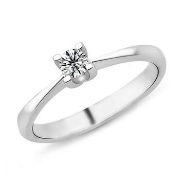 Harem Altın PR476 0.34 ct F Renk Hrd Sertifikalı Pırlanta Tektaş Yüzük