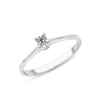 Harem Altın PR482 0.10 ct G Renk Pırlanta Tektaş Yüzük