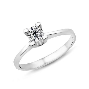 Harem Altın PR486 0.36 ct D Renk Hrd Sertifikalı Pırlanta Tektaş Yüzük