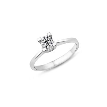 Harem Altın PR486 0.36 ct D Renk Hrd Sertifikalı Pırlanta Tektaş Yüzük