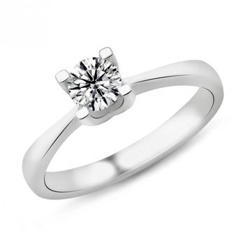 Harem Altın PR488 0.41 ct E Renk Hrd Sertifikalı Pırlanta Tektaş Yüzük