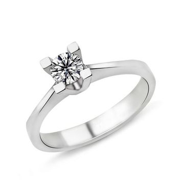 Harem Altın PR496 0.37 ct E Renk Hrd Sertifikalı Pırlanta Tektaş Yüzük