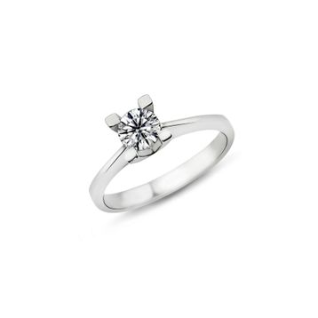 Harem Altın PR66 0.39 ct D Renk Hrd Sertifikalı Pırlanta Tektaş Yüzük
