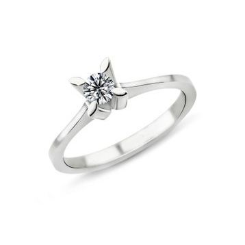 Harem Altın PR68 0.17 ct E Renk Pırlanta Tektaş Yüzük