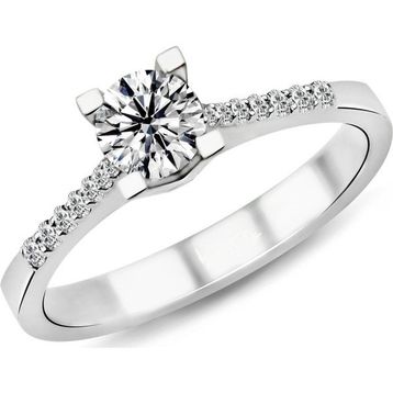 Harem Altın PR89 0.50 ct E Renk Hrd Sertifikalı Pırlanta Tektaş Yüzük
