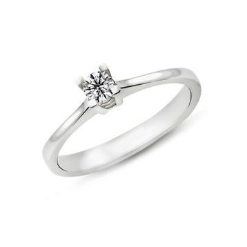 Harem Altın PR93 0.19 ct G Renk Pırlanta Tektaş Yüzük