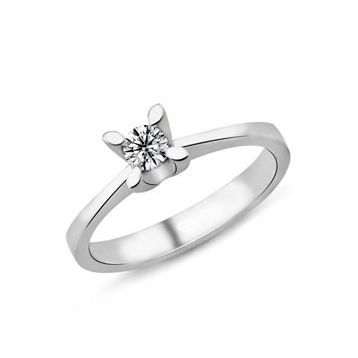 Harem Altın PR96 0.23 ct G Renk Pırlanta Tektaş Yüzük