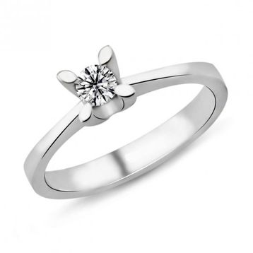 Harem Altın PR96 0.23 ct G Renk Pırlanta Tektaş Yüzük