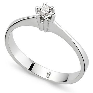 Harem Altın RM-0730 0.20 ct Pırlanta Tektaş Yüzük