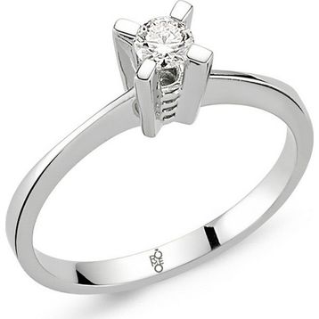 Harem Altın RM-10003 Romeo 0.14 ct Pırlanta Tektaş Yüzük