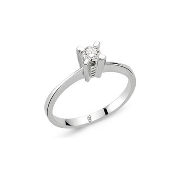 Harem Altın RM-10003 Romeo 0.14 ct Pırlanta Tektaş Yüzük
