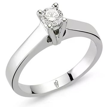 Harem Altın RM-10008 0.18 Karat Tektaş Pırlanta Yüzük