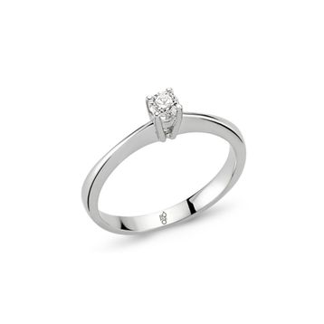 Harem Altın RM-10013 0.18 Karat Tektaş Pırlanta Yüzük