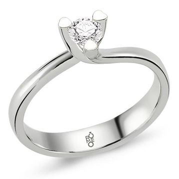 Harem Altın RM-10014 0.25 ct Pırlanta Tektaş Yüzük