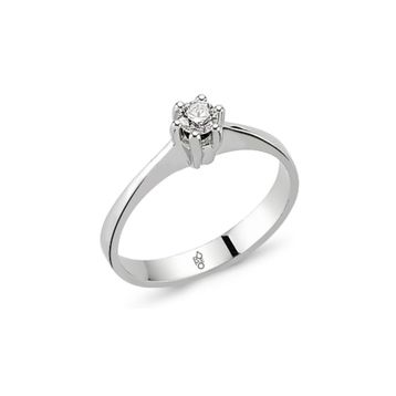 Harem Altın RM-10018 Romeo 0.15 ct Pırlanta Tektaş Yüzük