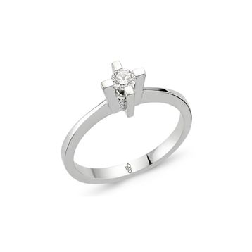 Harem Altın RM-10024 0.18 Karat Romeo Pırlanta Tek Taş Yüzük